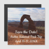 Delicate Arch I in Arches National Park (Voorkant / Achterkant)