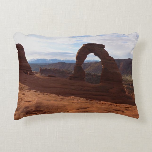 Delicate Arch I in Arches National Park Accent Kussen (Voorkant)