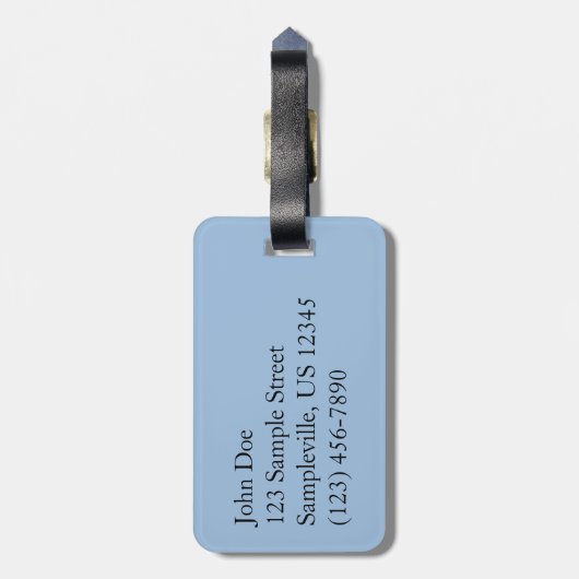 Delicate Arch I in Arches National Park Bagagelabel (Achterkant verticaal)