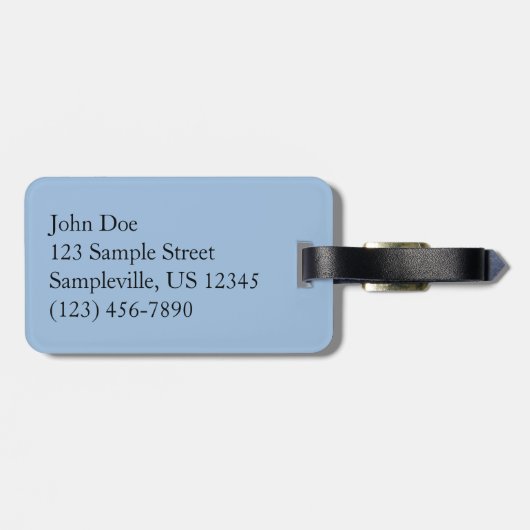 Delicate Arch I in Arches National Park Bagagelabel (Achterkant horizontaal)