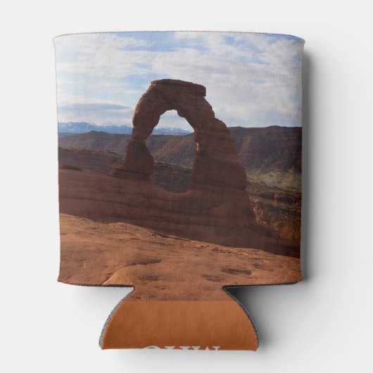 Delicate Arch I in Arches National Park Blikjeskoeler (Achterkant)