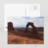 Delicate Arch I in Arches National Park Briefkaart (Voorkant / Achterkant)