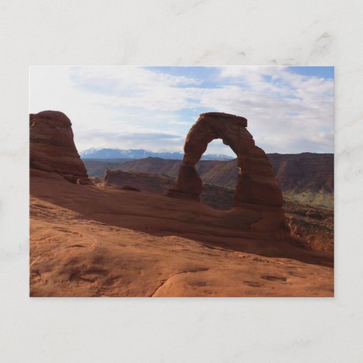 Delicate Arch I in Arches National Park Briefkaart (Voorkant)