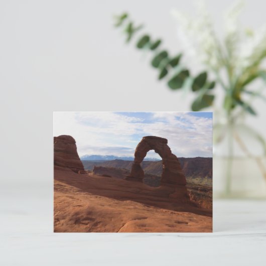 Delicate Arch I in Arches National Park Briefkaart (Staand voorkant)