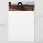 Delicate Arch I in Arches National Park Briefpapier (Voorkant)