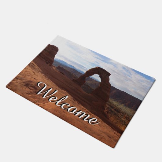 Delicate Arch I in Arches National Park Deurmat (Schuin)