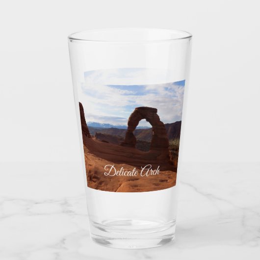 Delicate Arch I in Arches National Park Glas (Voorkant)