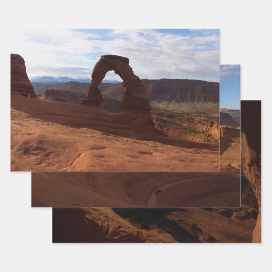 Delicate Arch I in Arches National Park Inpakpapier Vel (Set)