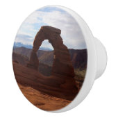 Delicate Arch I in Arches National Park Keramische Knop (Rechts)