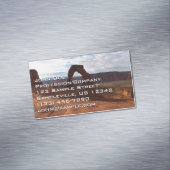 Delicate Arch I in Arches National Park Magnetisch Visitekaartje (Voorbeeld)
