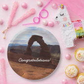 Delicate Arch I in Arches National Park Papieren Bordje (Feest)