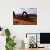 Delicate Arch I in Arches National Park Poster (Thuiskantoor)