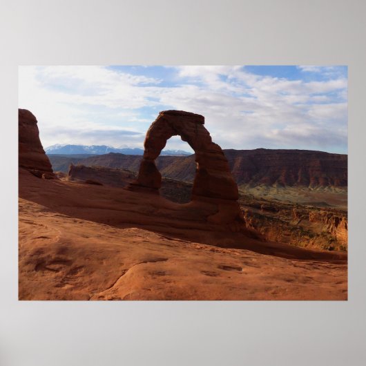 Delicate Arch I in Arches National Park Poster (Voorkant)