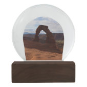Delicate Arch I in Arches National Park Sneeuwbol (Achterkant)