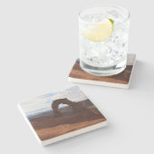 Delicate Arch I in Arches National Park Stenen Onderzetter (Zijkant)