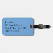 Delicate Arch II in Arches National Park Bagagelabel (Achterkant horizontaal)