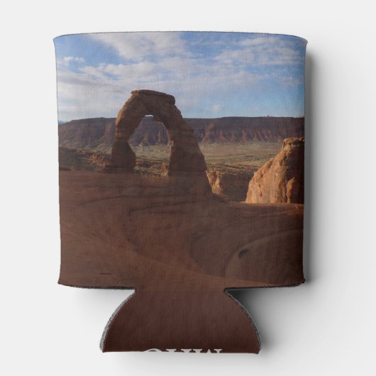 Delicate Arch II in Arches National Park Blikjeskoeler (Achterkant)