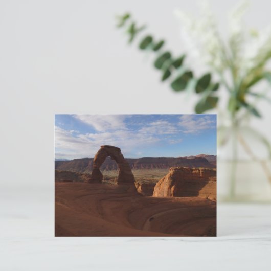 Delicate Arch II in Arches National Park Briefkaart (Staand voorkant)
