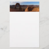 Delicate Arch II in Arches National Park Briefpapier (Voorkant)