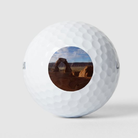 Delicate Arch II in Arches National Park Golfballen (Voorkant)