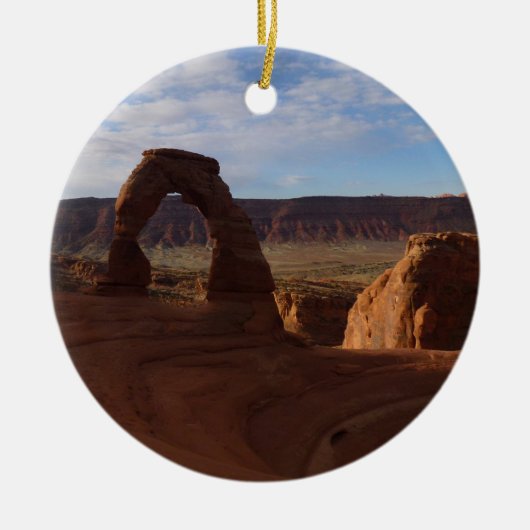 Delicate Arch II in Arches National Park Keramisch Ornament (Voorkant)
