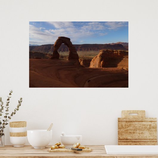 Delicate Arch II in Arches National Park Poster (Keuken)
