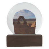 Delicate Arch II in Arches National Park Sneeuwbol (Achterkant)