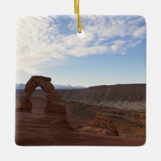 Delicate Arch III in Arches National Park Keramisch Ornament (Voorkant)