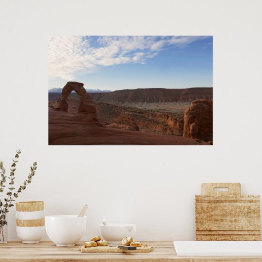 Delicate Arch III in Arches National Park Poster (Keuken)