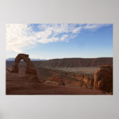 Delicate Arch III in Arches National Park Poster (Voorkant)