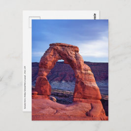 Delicate Arch in Arches National Park - Utah, VS Briefkaart
