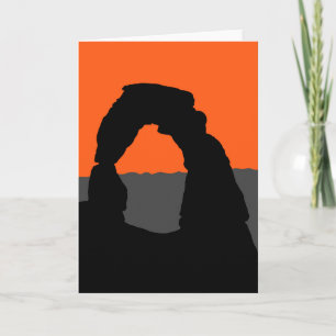 Delicate Arch in Arches National Park - Utah, VS Kaart