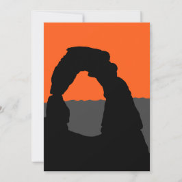 Delicate Arch in Arches National Park - Utah, VS Kaart