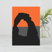 Delicate Arch in Arches National Park - Utah, VS Kaart (Staand voorkant)