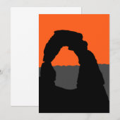 Delicate Arch in Arches National Park - Utah, VS Kaart (Voorkant / Achterkant)