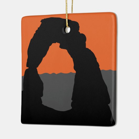 Delicate Arch in Arches National Park - Utah, VS Keramisch Ornament (Links)
