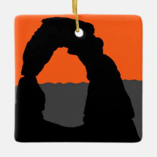 Delicate Arch in Arches National Park - Utah, VS Keramisch Ornament