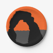 Delicate Arch in Arches National Park - Utah, VS Papieren Bordje (Voorkant)