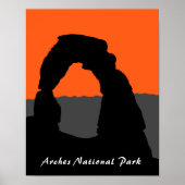 Delicate Arch in Arches National Park - Utah, VS Poster (Voorkant)
