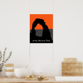 Delicate Arch in Arches National Park - Utah, VS Poster (Keuken)