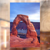 Delicate Arch in Arches National Park - Utah, VS Raamsticker (Vel 2)