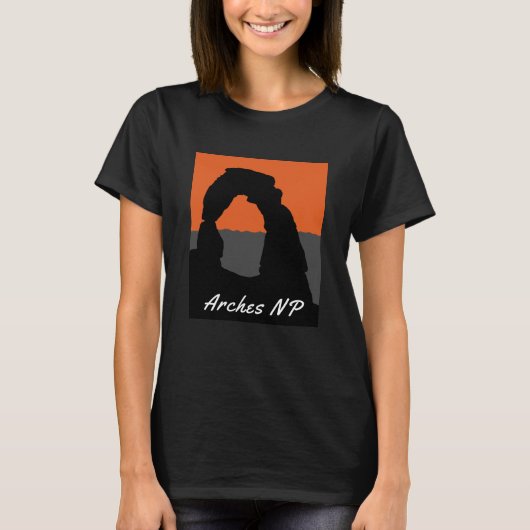 Delicate Arch in Arches National Park - Utah, VS T-shirt (Voorkant)