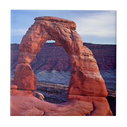 Delicate Arch in Arches National Park - Utah, VS Tegeltje (Voorkant)