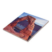 Delicate Arch in Arches National Park - Utah, VS Tegeltje (Zijkant)