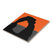 Delicate Arch in Arches National Park - Utah, VS Tegeltje (Zijkant)