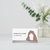 Delicate Arch, Moab, Utah Bouwarchitect Visitekaartje (Staand voorkant)