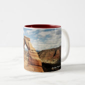 Delicate Arch-Mok Tweekleurige Koffiemok (Voorkant rechts)
