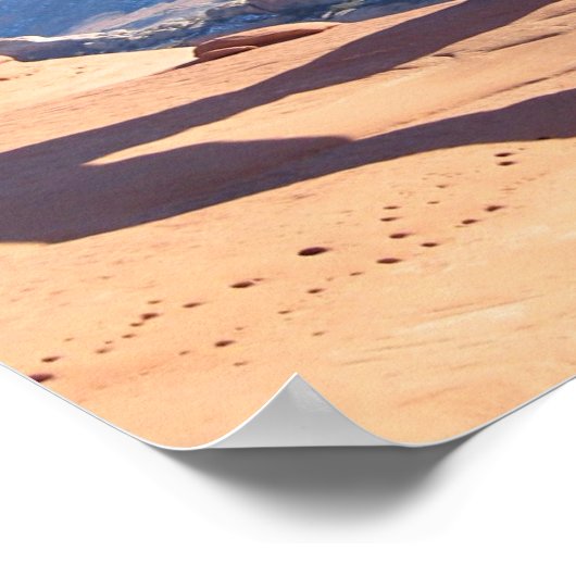Delicate Arch - Nationaal Park Arches Poster (Hoek)