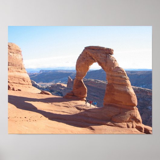 Delicate Arch - Nationaal Park Arches Poster (Voorkant)