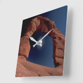 Delicate Arch | Nationaal park Arches Utah Vierkante Klok (Hoek)